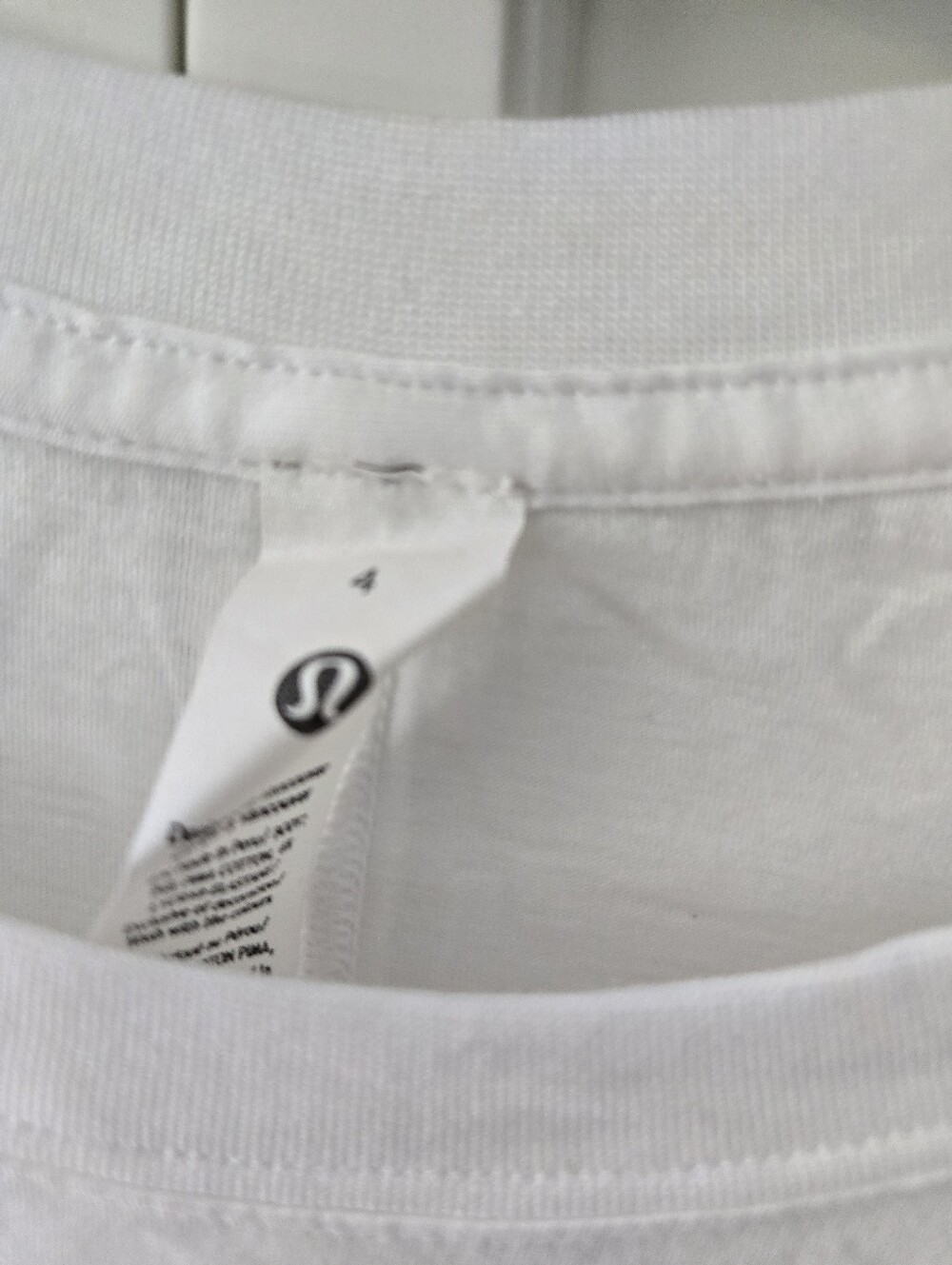 NWT lululemon athletica ALL YOURS Long-Sleeve Crewneck Top - White - Picture 4 of 6